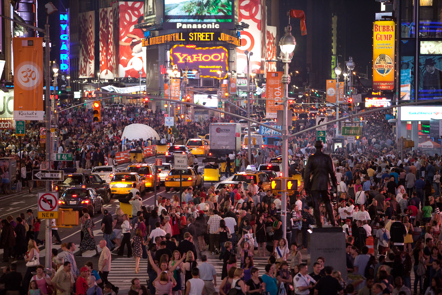 how crowded is new york city right now